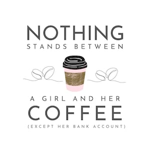 A girl & her coffee