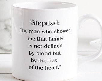 Tazza da caffè patrigno, regalo per papà, migliore tazza patrigno, regalo patrigno, regalo genitore passo, miglior patrigno del mondo