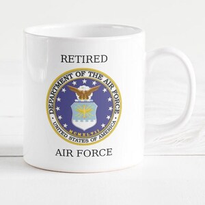 Luftwaffe, Becher im Ruhestand, Militär Ruhestand, veteranen geschenk, luftwaffe veteran, militär geschenk, armee becher, usaf veteran becher