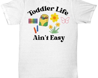 Toddler mom shirt, mom gift idea, new mom gift, toddler parent gift, mommy and me shirts, mother's day gift, baby shower gift