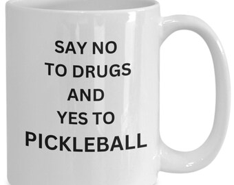 Pickleball Mug, Gift For Dad, Gift For Mom, Pickleball Lover, Sports Mug, Funny Pickleball Gift, Dad's Pickleball Mug, Mom's Pickleball Mug