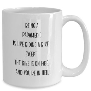 Paramedic mug, paramedic gift, emt gift, ems coffee mug, first responder gift, medic gift