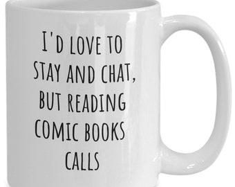 Comic Buch Geschenk, Comic Sammlerbecher, Geschenk für Nerd, Geeky Geschenk, Superhelden Fan Geschenk, Comic Liebhaber Geschenk, einzigartiges Nerd Geschenk, Comic Becher