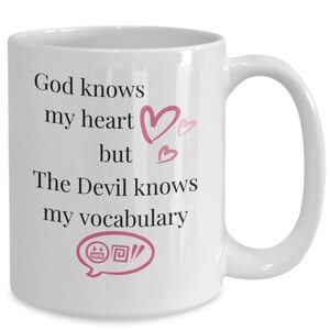 Christian mug, religious gift, religious mug, faith coffee cup, bible verse mug, christian gift, church gift, prayer mug, spiritual gift