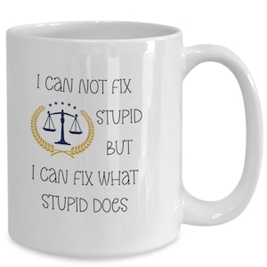 Lawyer Mug, Gift For Lawyer, Attorney Gift, Law Student Gift, Barrister Gift, Legal Professional Gift, Law School Graduation Gift