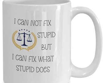 Lawyer Mug, Gift For Lawyer, Attorney Gift, Law Student Gift, Barrister Gift, Legal Professional Gift, Law School Graduation Gift