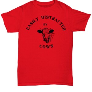 Cow Shirt, Cow Lover Gift, Farm Animal Tee, Bovine T-Shirt, Gift For Farmer, Country Style Shirt, Rustic Tee, Animal Lover Gift, Dairy Farm
