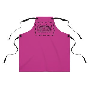 Cute Apron, Aprons for women, Grandma&#39;s Apron, Gift For Grandma, Grandma gift, Baking Gift, Cooking Gift, Grandparent Gift, Mothers Day Gift