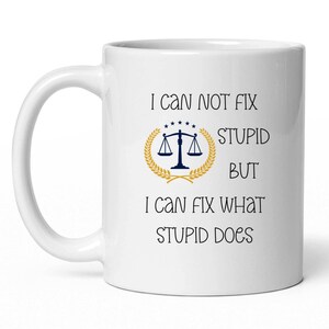 Lawyer mug, gift for lawyer, attorney gift, law student gift, barrister gift, legal professional gift, law school graduation gift