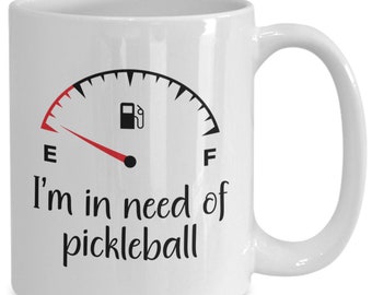 Pickleball Mug, Pickleball Player Gift, Dad's Pickleball Mug, Mom's Pickleball Mug, Sports Lover Gift, Unique Sports Mug, Funny Pickleball
