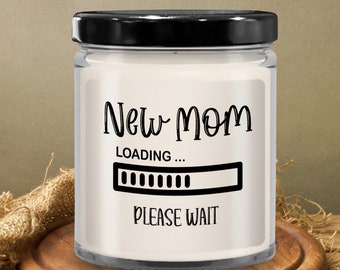Ljus till nybliven mamma, present till mamma, present till blivande mamma, present till förstagångsmamma, speciell present till mamma, ljuspresent till moder, överraskning för nybliven mamma