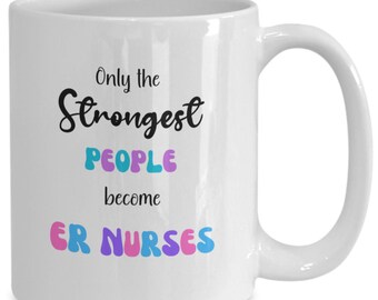 Tazza da infermiera, regalo da infermiera, tazza da infermiera forte, regalo per il personale ospedaliero, regalo del pronto soccorso, tazza per operatori sanitari, regalo professionale medico