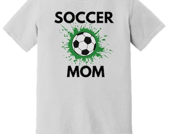 Voetbal moeder shirt, voetbal ouder cadeau, voetbal moeder shirt, sport moeder cadeau, voetbal moeder aanwezig, atletische moeder cadeau, moederdag cadeau