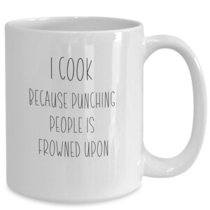 Chef-kok mok, cadeau voor chef-kok, moeder chef-kok mok, culinair cadeau, koken minnaar cadeau, keukengerei cadeau, foodie aanwezig, gastronomische chef-kok cadeau