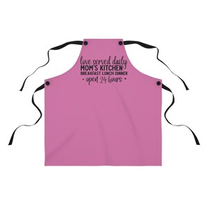Moms kitchen apron, mom cooking gift, mothers day gift,  baking gift for mom, chef mom gift, best cook mom, home cook gift