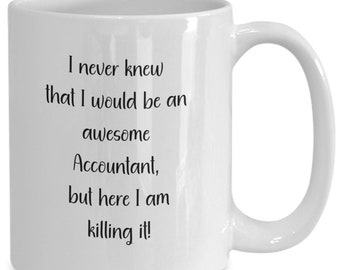 Accountant mug, gift for accountant, cpa gift, tax season mug, accounting humor, bookkeeper gift, financial advisor gift
