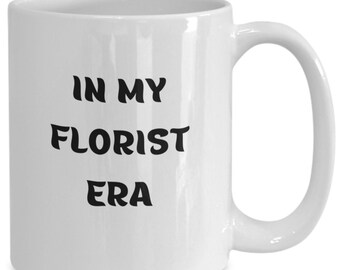 Geschenk für Floristen, Becher für Floristen, Geschenk für Floristen, Blumenladen Geschenk, Gärtner Geschenk, Pflanzenliebhaber Geschenk, Blumendesigner Geschenk, Botaniker Geschenk