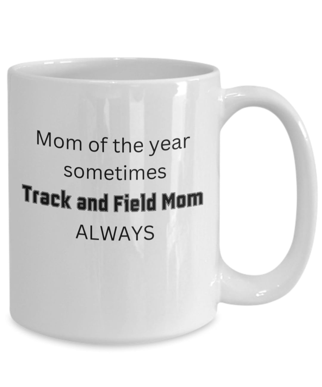 Track and Field Gift, Track Field Mom, Sports Mom Mug, Gift for Runner