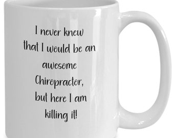 Chiropractor Mug, Gift For Chiropractor, Spine Doctor Gift, Medical Mug, Bone Doctor Mug, Chiropractic Student Gift, Graduation Gift