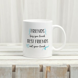 Best friend gifts, best friend mug gift, best friend birthday gift, bff gifts, bff mug, bestie gift, friendship mug, friend coffee mug