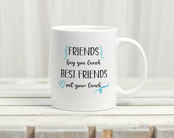 Regali per il migliore amico, regalo per la tazza del migliore amico, regalo di compleanno per il migliore amico, regali per migliore amico, tazza per migliore amica, regalo per migliore amica, tazza dell'amicizia, tazza da caffè dell'amico