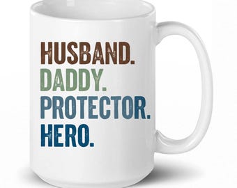 Husband mug, gift for husband, hubby coffee mug, best husband gift, fathers day gift, anniversary gift, birthday gift for him
