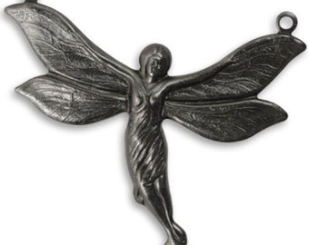 Vintaj Arte Metal {Fairy Flight Pendant}