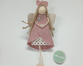 Adorno de ángel hecho a mano / Encantador regalo de recuerdo / Decoración o regalo para el hogar
