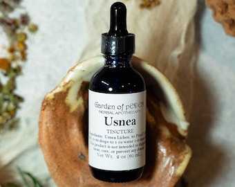 Tintura de Usnea / Usnealichen / Extracto de hierbas orgánico / Suplemento herbal