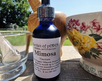 Mimosa Tincture | Albizia julibrissin | Organic Herbal Extract | Herbal Supplement