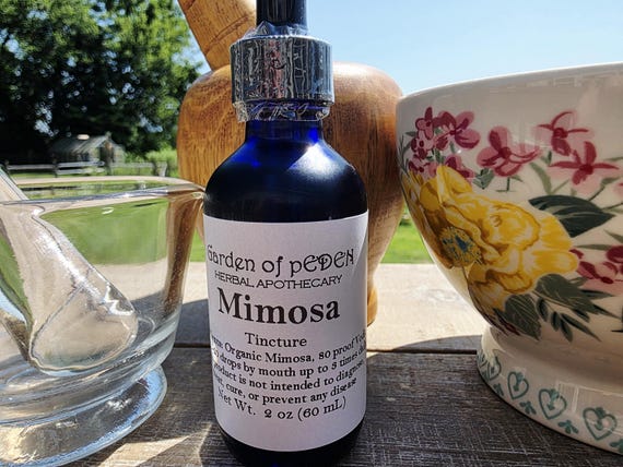 Mimosa Tincture | Albizia julibrissin | Organic Herbal Extract | Herbal Supplement