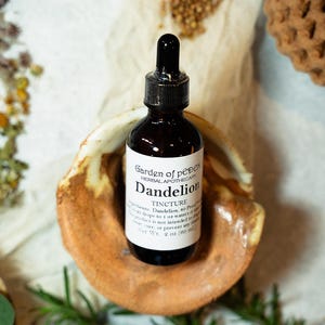 Dandelion Tincture | Taraxacum| Organic Herbal Extract | Herbal Supplement