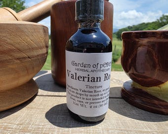 Valerian Root Tincture | Valeriana Officinalis| Organic Herbal Extract | Herbal Supplement