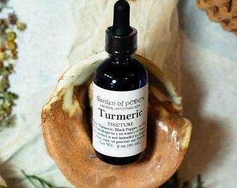 Organic Turmeric Tincture: Herbal Extract