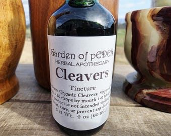 Cleavers tincture | Organic Herbal Extract | Herbal Supplement