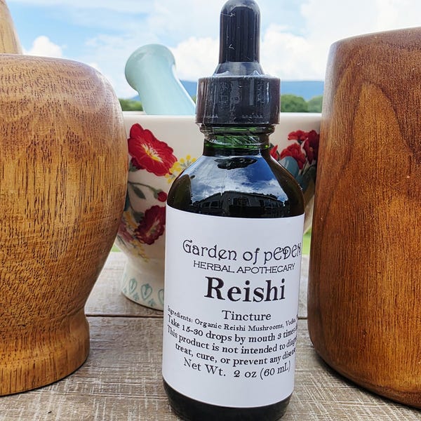 Reishi Tincture| Organic Herbal Extract | Herbal Supplement
