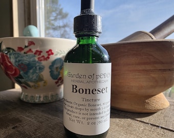 Boneset Tincture | Eupatorium perfoliatum| Organic Herbal Extract | Herbal Supplement