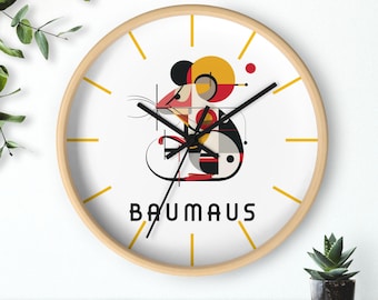Architektenuhr - Baumaus | Lustiges Architektur Geschenk | Design Wanduhr - Art Design, Home Decor, Einzigartiges Geschenk, Büro Uhr, Stilvoll