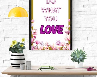 Motywacyjny inspirujący cytat PDF do pobrania cyfrowego do drukowania, dekoracji ściennych, dekoracji wnętrz, kart, plakatów, sztuki do druku, natychmiastowego pobrania