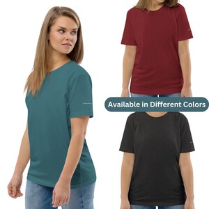 100% organic cotton t-shirt for women eco friendly and sustainable