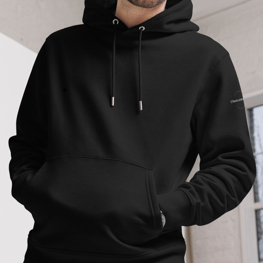 Hoolden Soft Touch Organic Cotton Hoodie Black main image 0