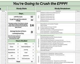 EPPP Study Tracker