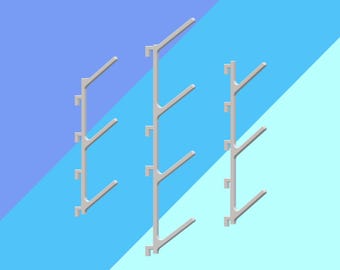 Skadis XL Garnrollenhalter | Digitale Datei | Fadenhalter | Kleiderstange | Stifthalter | Zubehör | stl herunterladen | Nähaufbewahrung | Ikea