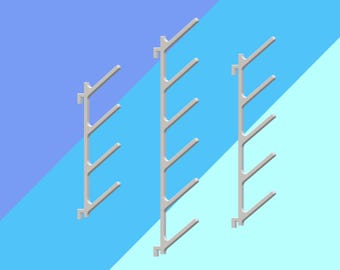 Ikea Skadi Große Garnrollen Aufhänger / Digitale Datei STL / Skadi Pegboard Accessory / 3D Print / Garnrollenhalter Zubehr / Porte Bobine
