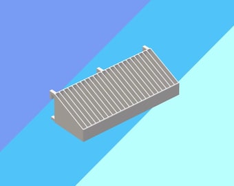 Skadi Aufkleberhalter zum 3D-Druck / Digitale STL-Datei / Skadi Zubehör-Lochwand zum 3D-Druck / Aufkleber-Organizer / Skadi Zubehör / IKEA Lochwand
