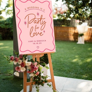 Wedding Welcome Sign Template