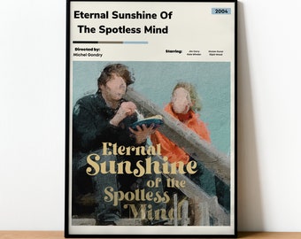 Eternal Sunshine Of The Spotless Mind Poster, 5 Different Poster Print, Modern Tv Movie Decor, Wall Art Poster