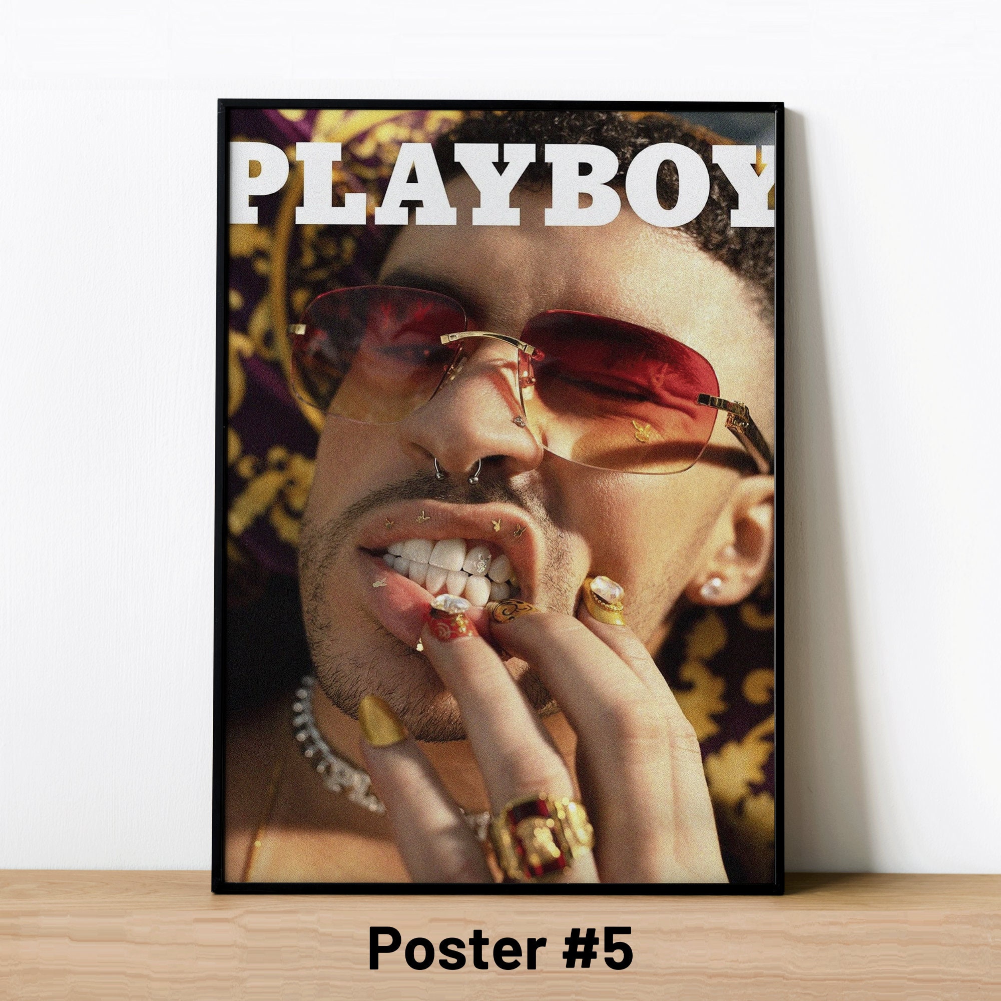 Bad Bunny Poster, Bad Bunny Print, Un Verano Sin Ti Poster, YHLQMDLG