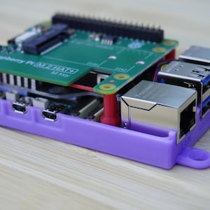 Raspberry Pi 5 & RaspberryPi M.2 HAT+ Housing by Nerdiy.de