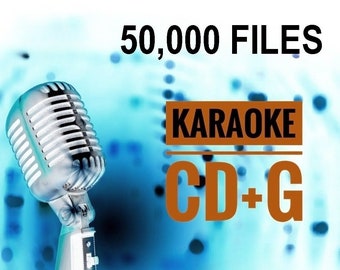 Karaoké CDG + MP3, 50 000 fichiers, 256 Go USB haute qualité